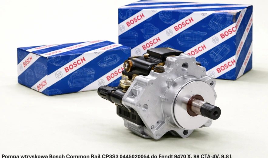 Pompa wtryskowa Bosch Common Rail CP3S3 0445020054 do Fendt 9470 X, 98 CTA-4V, 9.8 l - nowa, regeneracja, cena