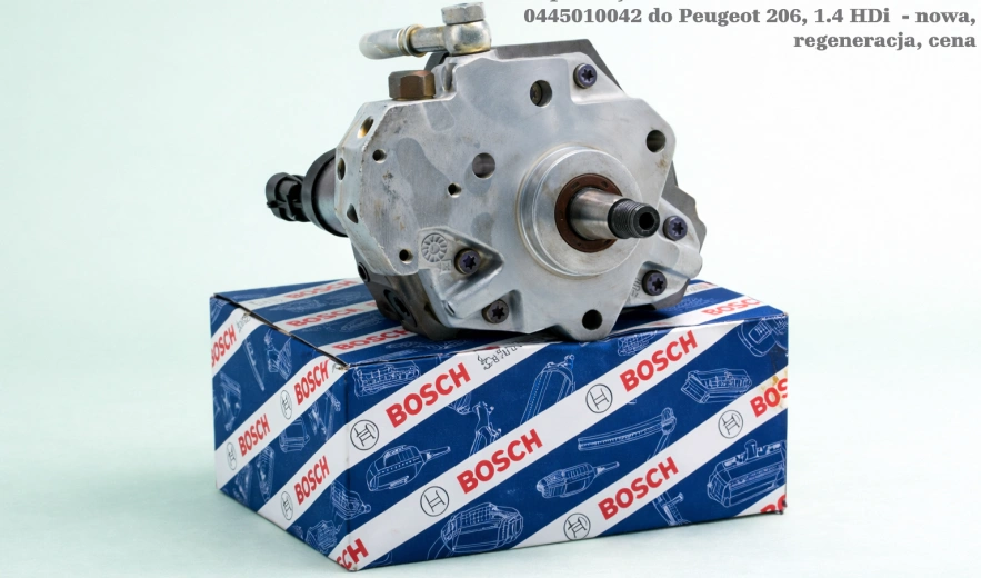 Pompa wtryskowa Bosch Common Rail CP3S3 0445010042 do Peugeot 206, 1.4 HDi - nowa, regeneracja, cena