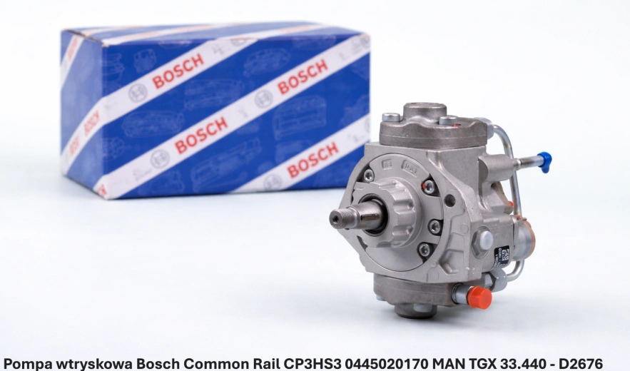 Pompa wtryskowa Bosch Common Rail CP3HS3 0445020170 MAN TGX 33.440 - D2676 - nowa, regeneracja, cena