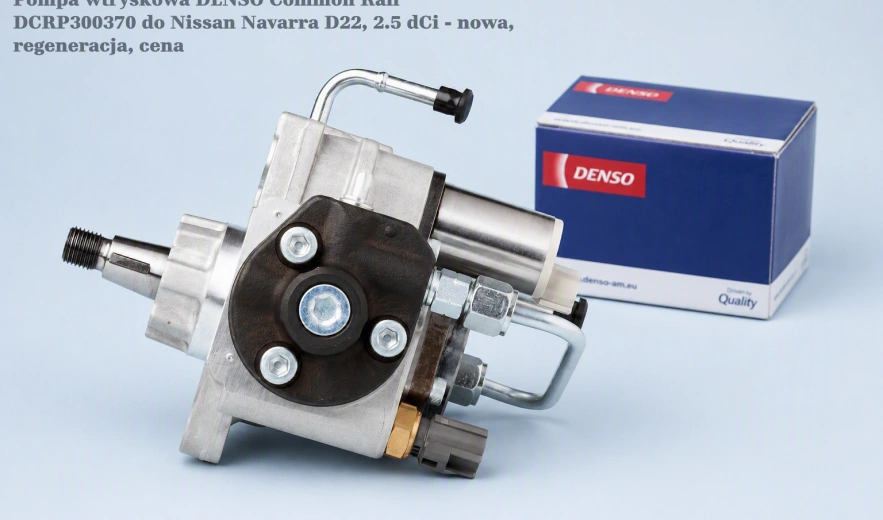 Pompa wtryskowa DENSO Common Rail DCRP300370 do Nissan Navarra D22, 2.5 dCi - nowa, regeneracja, cena