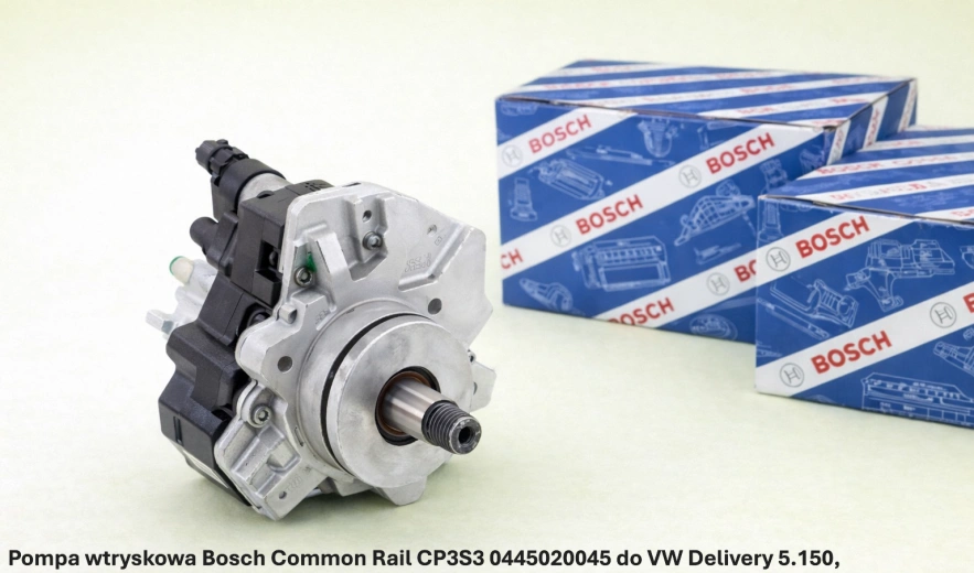 Pompa wtryskowa Bosch Common Rail CP3S3 0445020045 do VW Delivery 5.150, ISF 150 (3.8) - nowa, regeneracja, cena