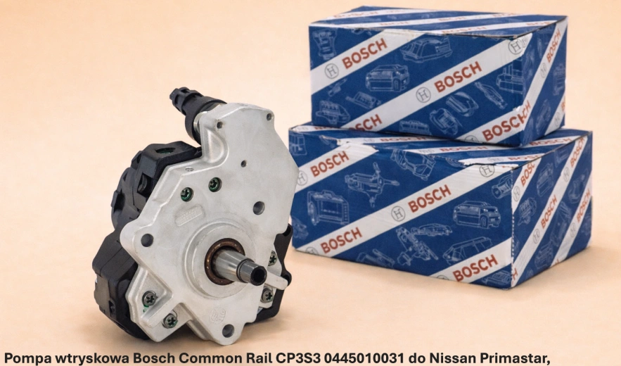 Pompa wtryskowa Bosch Common Rail CP3S3 0445010031 do Nissan Primastar, 1.9 dCi - nowa, regeneracja, cena