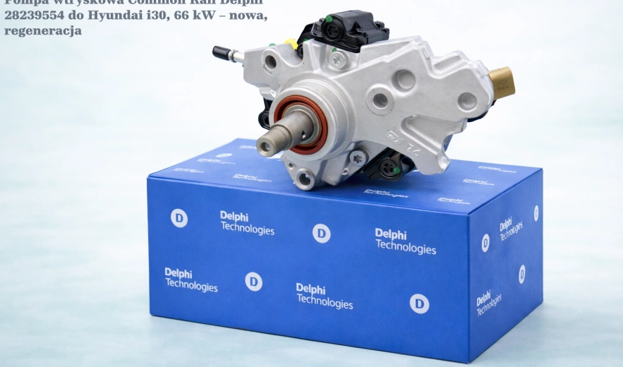 Pompa wtryskowa Common Rail Delphi 28239554 do Hyundai i30, 66 kW – nowa, regeneracja