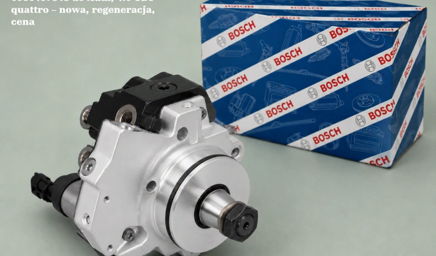 Pompa Bosch Exchange BX CP3 0986437345 do Audi, 4.0 TDI quattro – nowa, regeneracja, cena