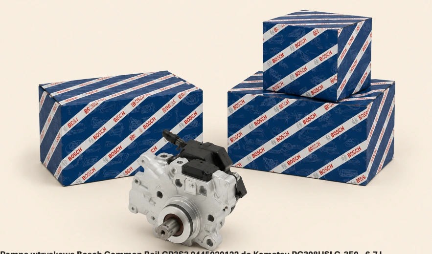Pompa wtryskowa Bosch Common Rail CP3S3 0445020122 do Komatsu PC308USLC-3E0 - 6.7 l - nowa, regeneracja, cena