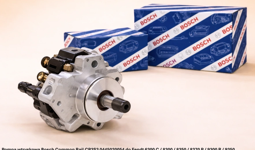 Pompa wtryskowa Bosch Common Rail CP3S3 0445020054 do Fendt 6300 C / 8300 / 8350 / 8370 P / 9300 R / 9350 R, 8.4 l, 84 CTA-4V - nowa, regeneracja, cena