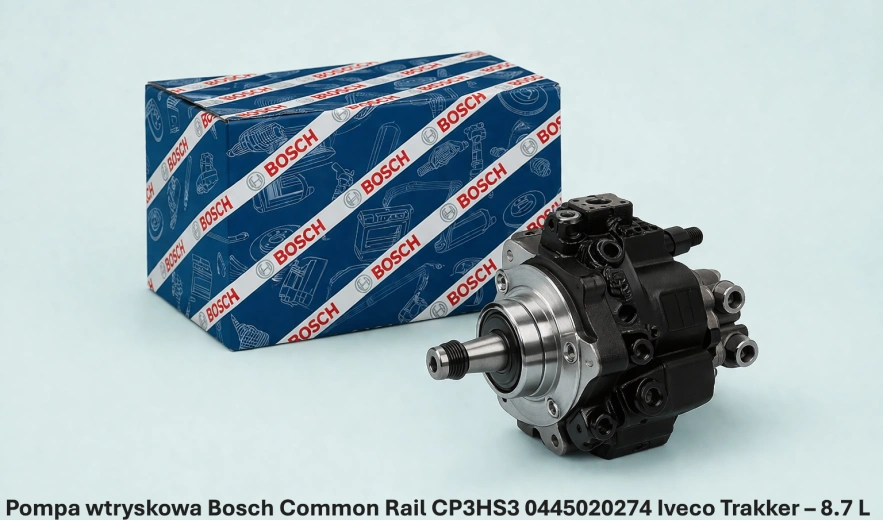 Pompa wtryskowa Bosch Common Rail CP3HS3 0445020274 Iveco Trakker – 8.7 L (Cursor 9) - nowa, regeneracja, cena