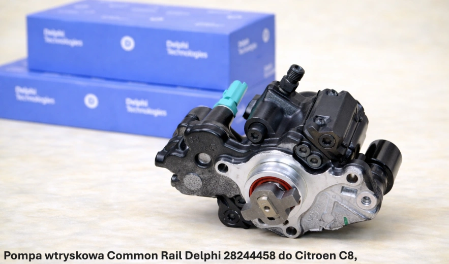 Pompa wtryskowa Common Rail Delphi 28244458 do Citroen C8, 100kW– nowa, regeneracja