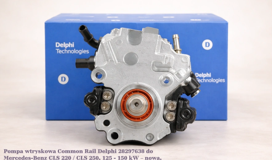 Pompa wtryskowa Common Rail Delphi 28297638 do Mercedes-Benz CLS 220 / CLS 250, 125 - 150 kW – nowa, regeneracja