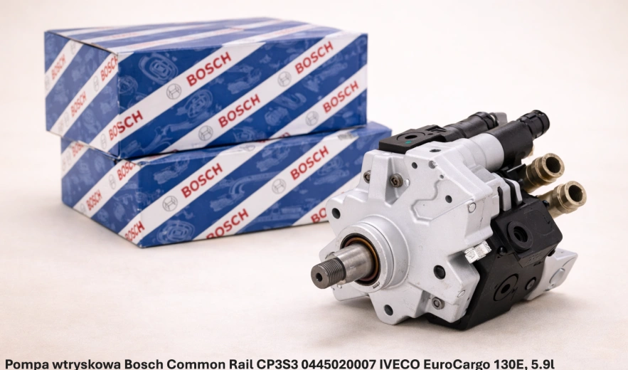 Pompa wtryskowa Bosch Common Rail CP3S3 0445020007 do IVECO EuroCargo 130E, 5.9l - nowa, regeneracja, cena