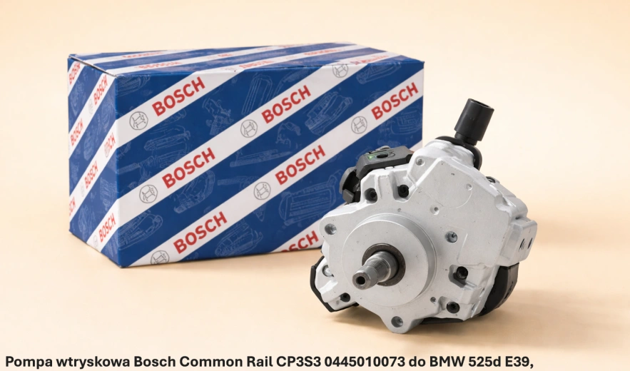 Pompa wtryskowa Bosch Common Rail CP3S3 0445010073 do BMW 525d E39, 2.5d - nowa, regeneracja, cena