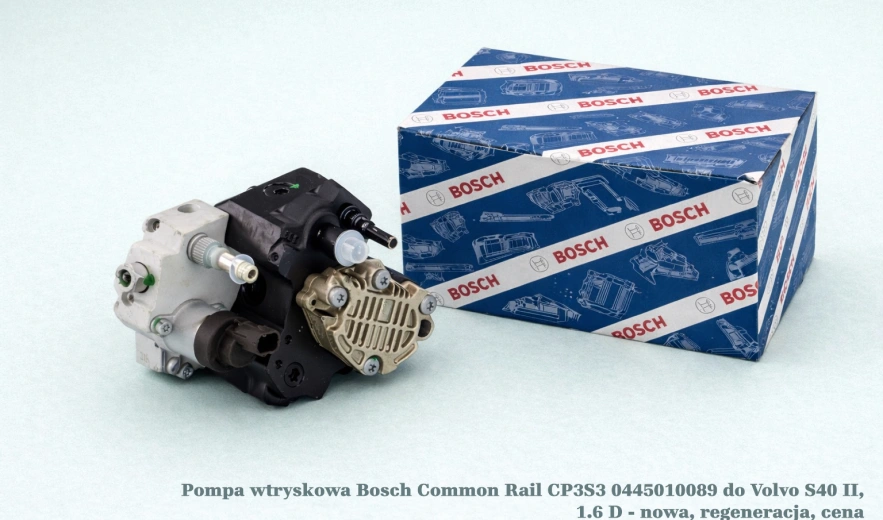 Pompa wtryskowa Bosch Common Rail CP3S3 0445010089 do Volvo S40 II, 1.6 D - nowa, regeneracja, cena
