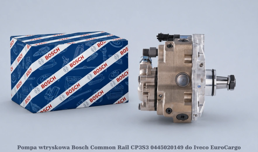 Pompa wtryskowa Bosch Common Rail CP3S3 0445020149 do Iveco EuroCargo 150E21 / 160E21, 5.9L / 6.7L - nowa, regeneracja, cena