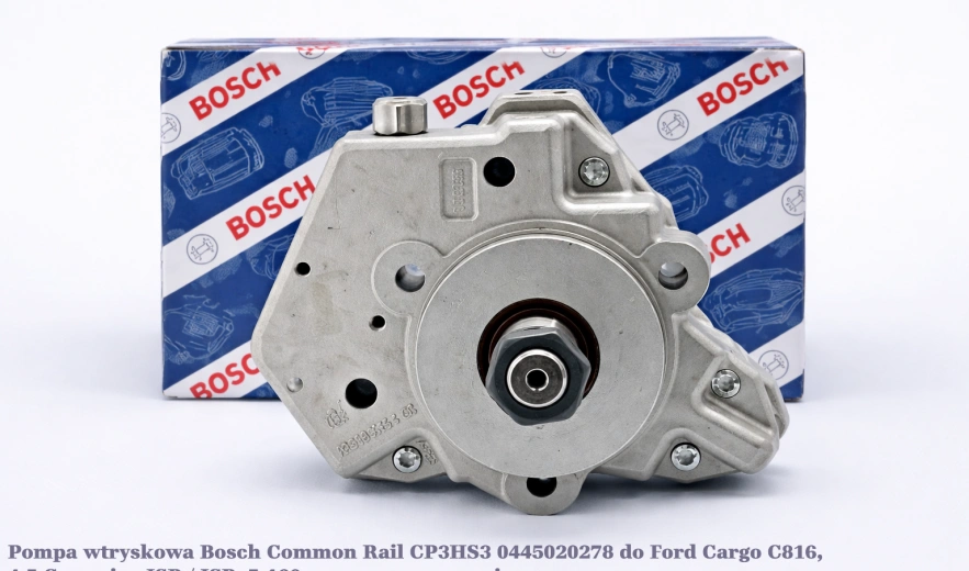 Pompa wtryskowa Bosch Common Rail CP3HS3 0445020278 do Ford Cargo C816, 4.5 Cummins ISB / ISBe5-160 - nowa, regeneracja, cena