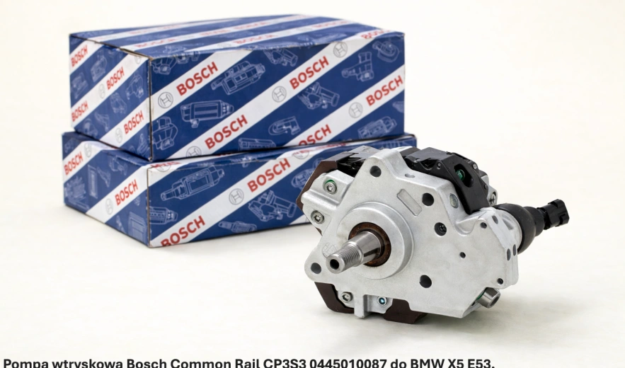 Pompa wtryskowa Bosch Common Rail CP3S3 0445010087 do BMW X5 E53, 3.0d - nowa, regeneracja, cena