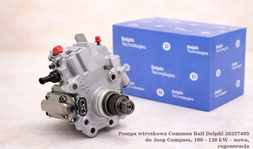 Pompa wtryskowa Common Rail Delphi 28257495 do Jeep Compass, 100 - 120 kW – nowa, regeneracja