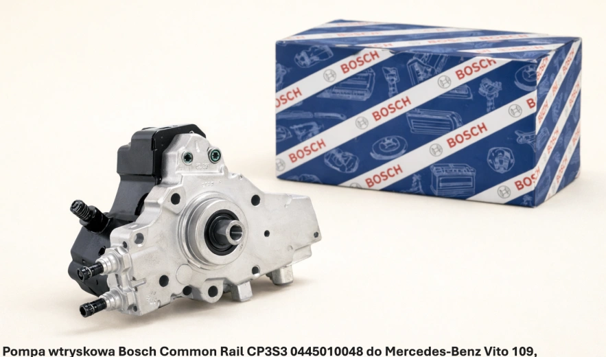 Pompa wtryskowa Bosch Common Rail CP3S3 0445010048 do Mercedes-Benz Vito 109, 2.2 CDI - nowa, regeneracja, cena