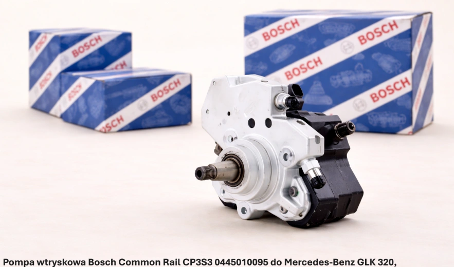Pompa wtryskowa Bosch Common Rail CP3S3 0445010095 do Mercedes-Benz GLK 320, 3.0 CDI - nowa, regeneracja, cena