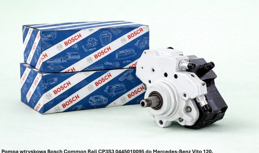 Pompa wtryskowa Bosch Common Rail CP3S3 0445010095 do Mercedes-Benz Vito 120, 3.0 CDI - nowa, regeneracja, cena