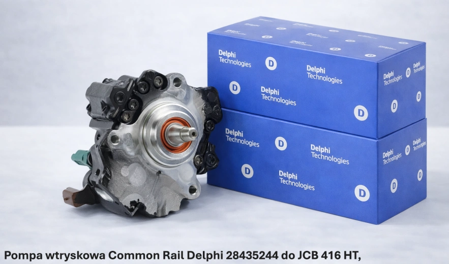 Pompa wtryskowa Common Rail Delphi 28435244 do JCB 416 HT, 97kW– nowa, regeneracja