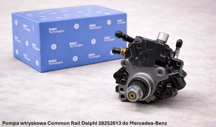 Pompa wtryskowa Common Rail Delphi 28252613 do Mercedes-Benz C-Class C 200 / C 220 / C 250, 100-150 kW– nowa, regeneracja