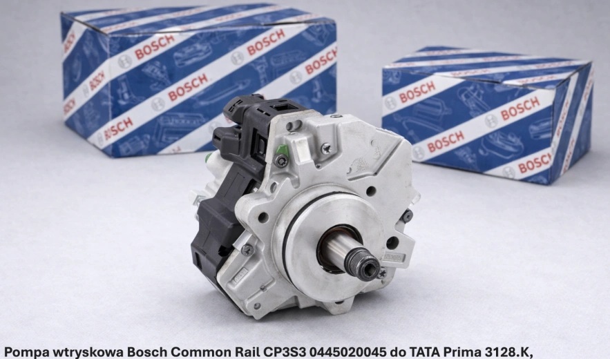 Pompa wtryskowa Bosch Common Rail CP3S3 0445020045 do TATA Prima 3128.K, ISBe 270 30 - nowa, regeneracja, cena