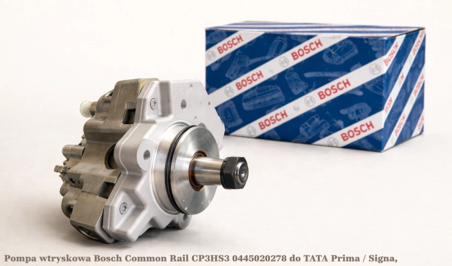 Pompa wtryskowa Bosch Common Rail CP3HS3 0445020278 do TATA Prima / Signa, Cummins ISBe 6.7 - nowa, regeneracja, cena