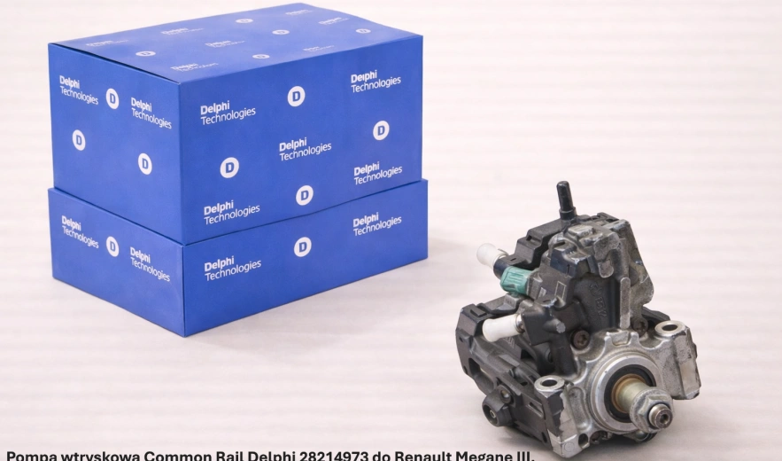 Pompa wtryskowa Common Rail Delphi 28214973 do Renault Megane III, 66kW– nowa, regeneracja