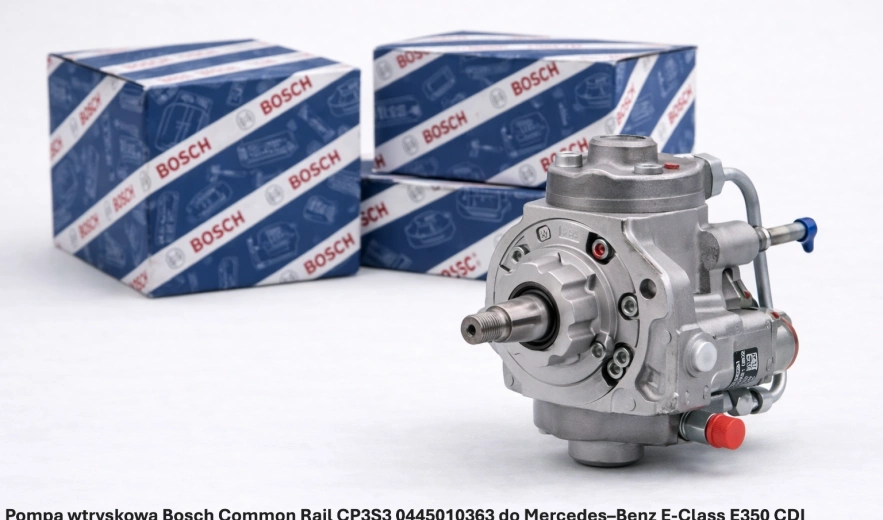 Pompa wtryskowa Bosch Common Rail CP3S3 0445010363 do Mercedes–Benz E-Class E350 CDI – 3.0 V6 - nowa, regeneracja, cena