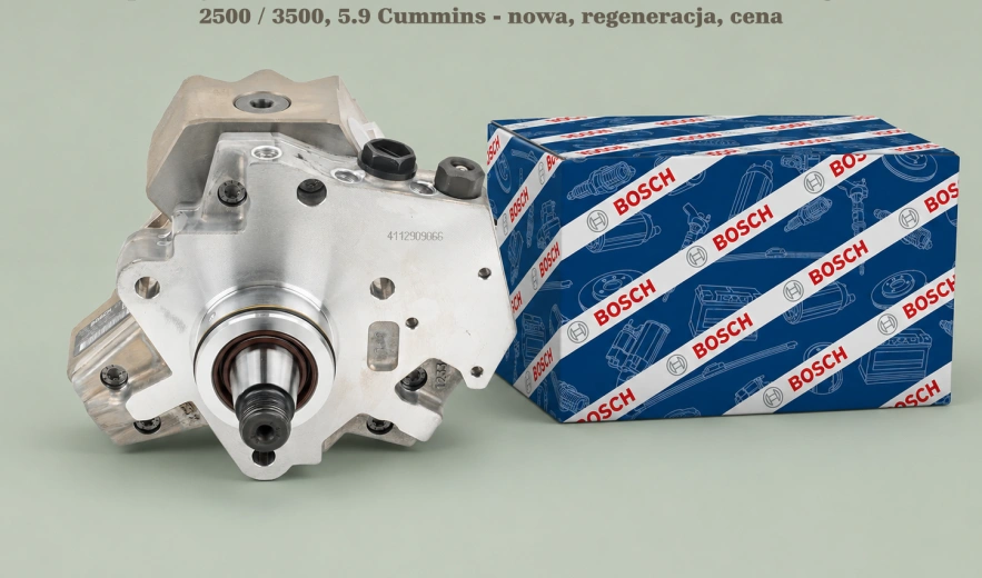 Pompa wtryskowa Bosch Common Rail CP3S3 0445020147 do Dodge Ram 2500 / 3500, 5.9 Cummins - nowa, regeneracja, cena
