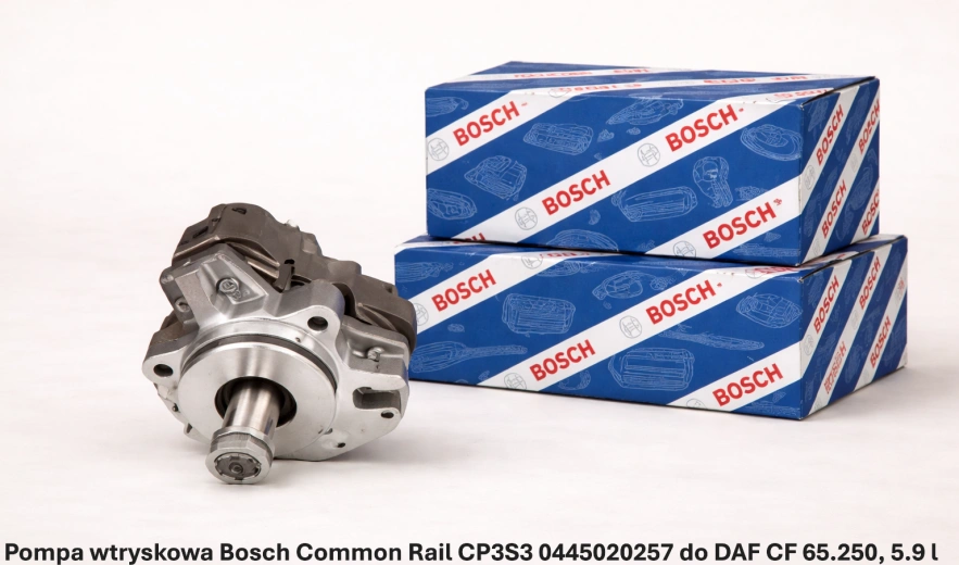 Pompa wtryskowa Bosch Common Rail CP3S3 0445020257 do DAF CF 65.250, 5.9 l - nowa, regeneracja, cena