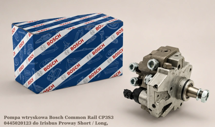 Pompa wtryskowa Bosch Common Rail CP3S3 0445020123 do Irisbus Proway Short / Long, 5.9 Tector 6 - nowa, regeneracja, cena
