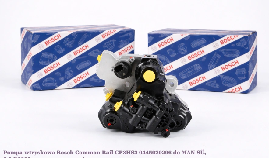 Pompa wtryskowa Bosch Common Rail CP3HS3 0445020206 do MAN SÜ, 6.9 D0836 - nowa, regeneracja, cena