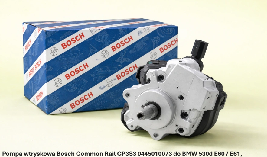 Pompa wtryskowa Bosch Common Rail CP3S3 0445010073 do BMW 530d E60 / E61, 3.0d - nowa, regeneracja, cena