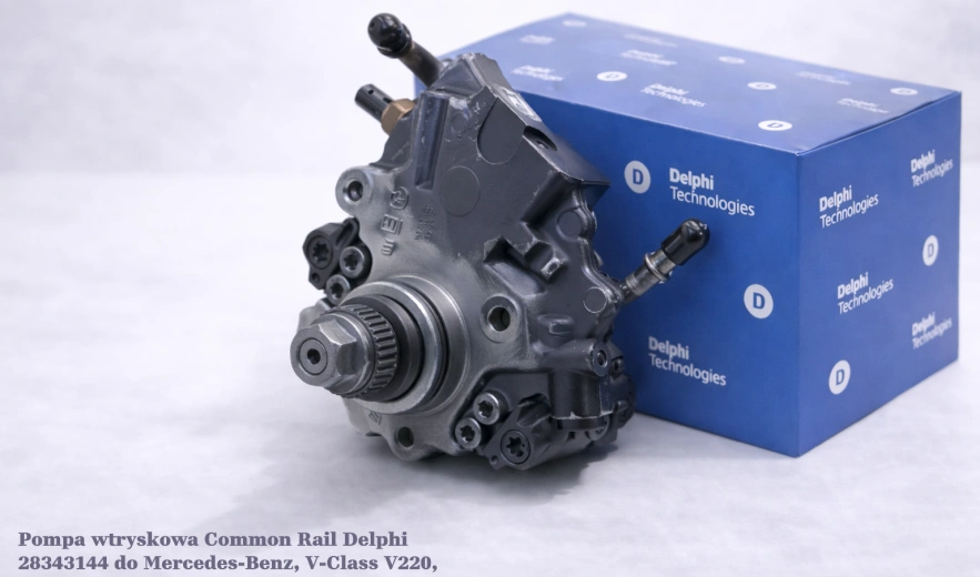 Pompa wtryskowa Common Rail Delphi 28343144 do Mercedes-Benz, V-Class V220, 2.2 CDI / d, 120 kW – nowa, regeneracja