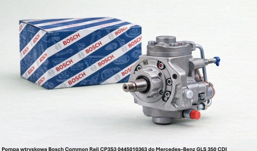 Pompa wtryskowa Bosch Common Rail CP3S3 0445010363 do Mercedes–Benz GLS 350 CDI – 3.0 V6 - nowa, regeneracja, cena