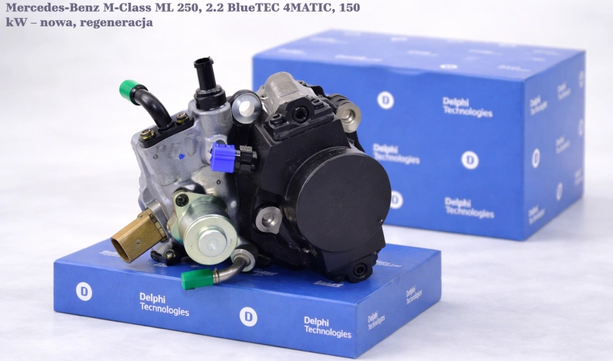 Pompa wtryskowa Common Rail Delphi 28343145 do Mercedes-Benz M-Class ML 250, 2.2 BlueTEC 4MATIC, 150 kW – nowa, regeneracja