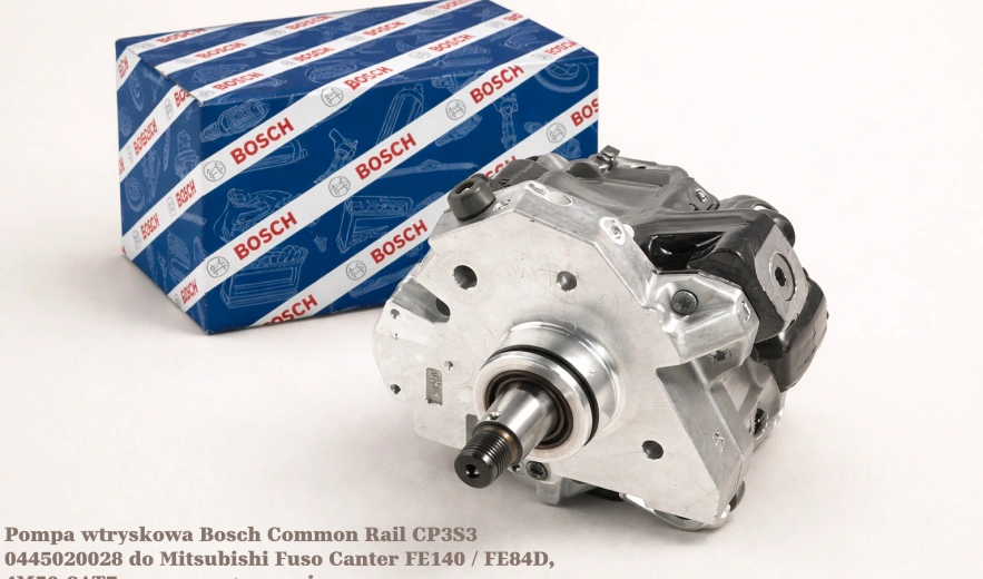 Pompa wtryskowa Bosch Common Rail CP3S3 0445020028 do Mitsubishi Fuso Canter FE140 / FE84D, 4M50-3AT7 - nowa, regeneracja, cena