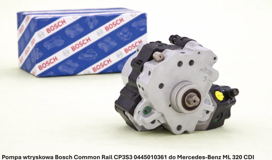 Pompa wtryskowa Bosch Common Rail CP3S3 0445010361 do Mercedes-Benz ML 320 CDI, 3.0 V6 - nowa, regeneracja, cena