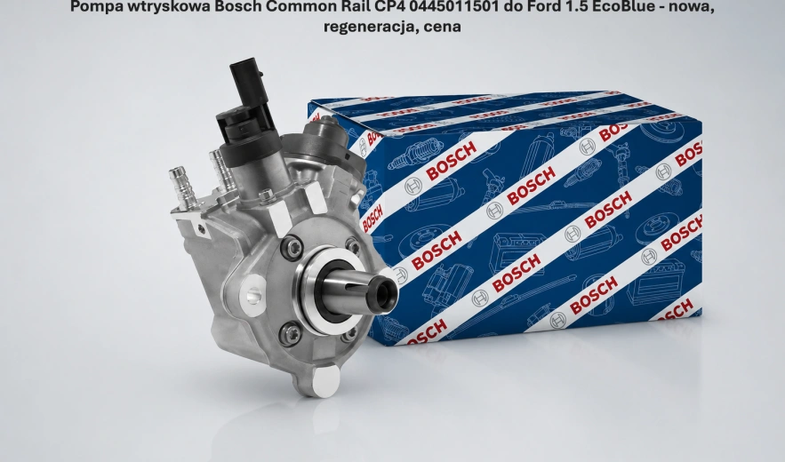 Pompa wtryskowa Bosch Common Rail CP4 0445011501 do Ford 1.5 EcoBlue - nowa, regeneracja, cena