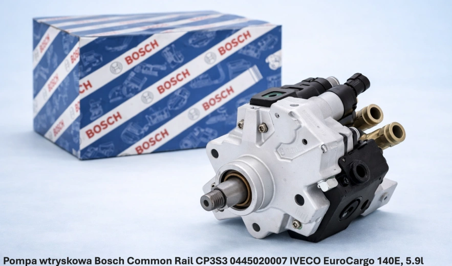Pompa wtryskowa Bosch Common Rail CP3S3 0445020007 IVECO EuroCargo 140E, 5.9l - nowa, regeneracja, cena