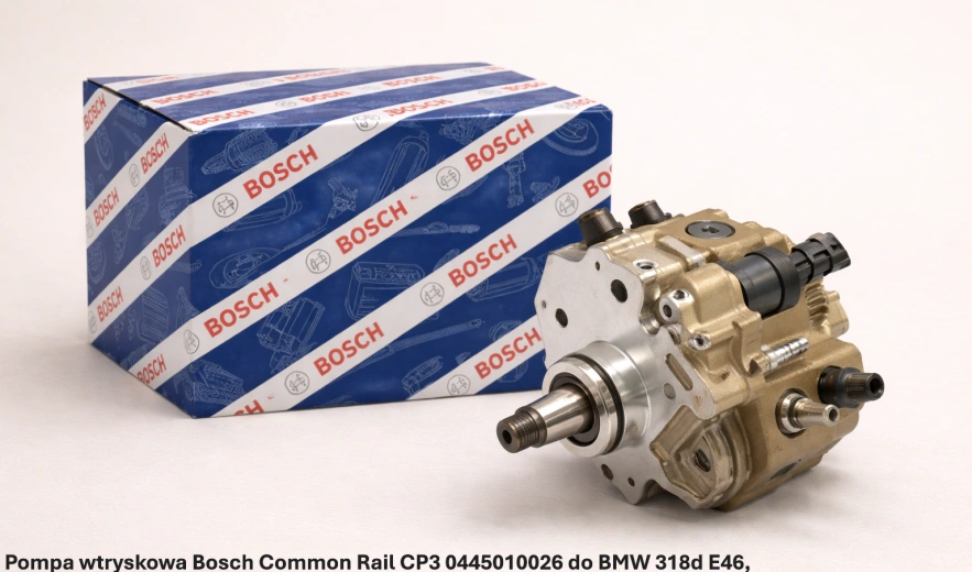 Pompa wtryskowa Bosch Common Rail CP3 0445010026 do BMW 318d E46, 2.0 D- nowa, regeneracja, cena