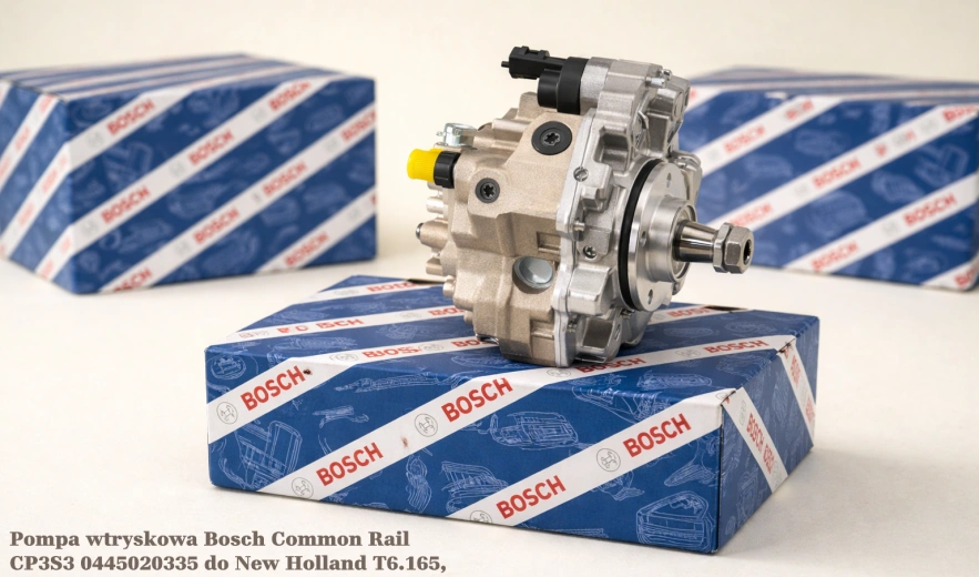 Pompa wtryskowa Bosch Common Rail CP3S3 0445020335 do New Holland T6.165, 4.5/6.7 NEF/FPT - nowa, regeneracja, cena