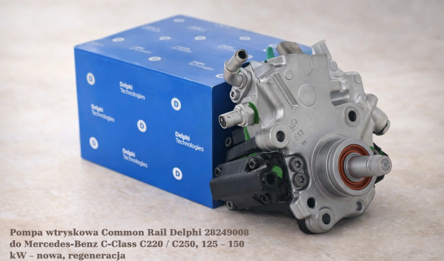 Pompa wtryskowa Common Rail Delphi 28249008 do Mercedes-Benz C-Class C220 / C250, 125 – 150 kW – nowa, regeneracja