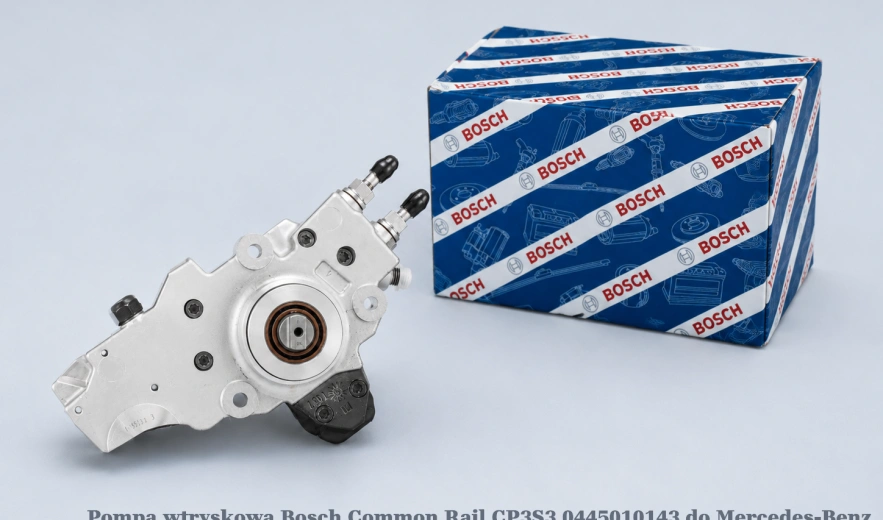 Pompa wtryskowa Bosch Common Rail CP3S3 0445010143 do Mercedes-Benz E-Class E200 / E220 / E270, 2.2/2.7 CDI - nowa, regeneracja, cena