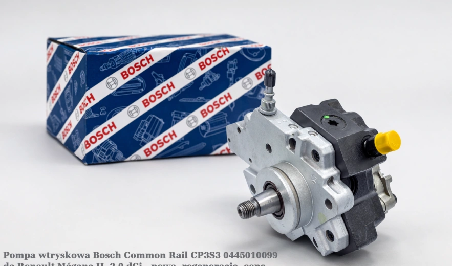 Pompa wtryskowa Bosch Common Rail CP3S3 0445010099 do Renault Mégane II, 2.0 dCi - nowa, regeneracja, cena
