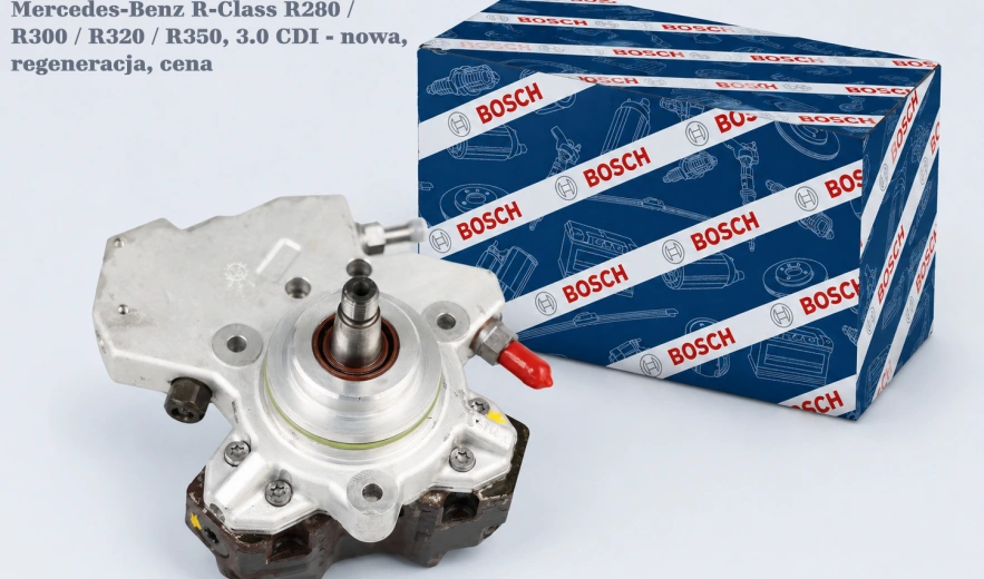 Pompa wtryskowa Bosch Common Rail CP3S3 0445010145 do Mercedes-Benz R-Class R280 / R300 / R320 / R350, 3.0 CDI - nowa, regeneracja, cena