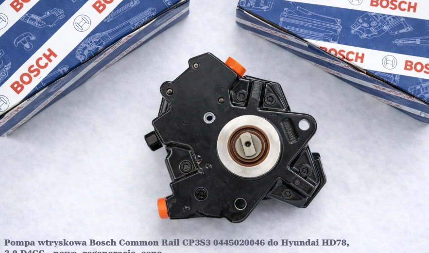 Pompa wtryskowa Bosch Common Rail CP3S3 0445020046 do Hyundai HD78, 3.0 D4CC - nowa, regeneracja, cena