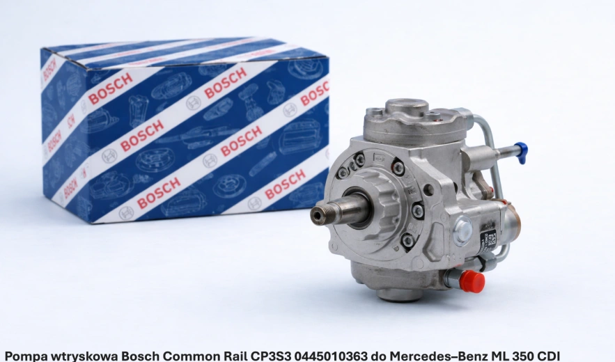 Pompa wtryskowa Bosch Common Rail CP3S3 0445010363 do Mercedes–Benz ML 350 CDI – 3.0 V6 - nowa, regeneracja, cena