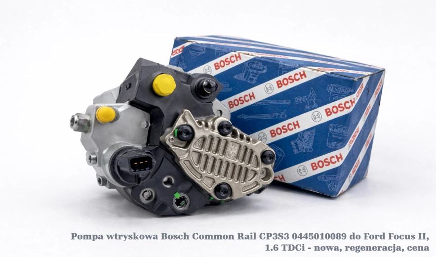 Pompa wtryskowa Bosch Common Rail CP3S3 0445010089 do Ford Focus II, 1.6 TDCi - nowa, regeneracja, cena
